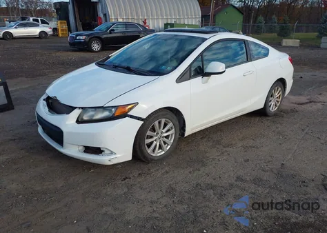 2012 Honda Civic Ex from USA, damaged, VIN 2HGFG3B81CH518310